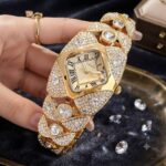 LA733L Water Resistant Watch, Gold Color - Image 4