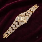 LA733L Water Resistant Watch, Gold Color - Image 5