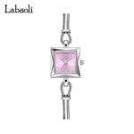 Labaoli Silver Watch (LA691) – The Dreamy Pink Edition