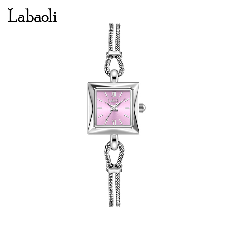 18 Labaoli Silver Watch (LA691) – The Dreamy Pink Edition - Image 1