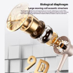 ⁦سماعة رقبة لاسلكية Tourace رياضية ببلوتوث 5.4 مع شاشة عرض LED و 6 أنماط صوتية⁩ - الصورة ⁦6⁩