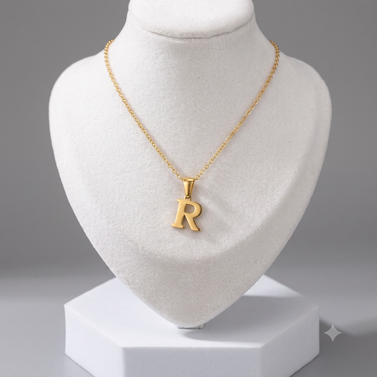 Gemini_Generated_Image_l0e55cl0e55cl0e5 (1) Delicate Initial 'R' Pendant Necklace - Image 1