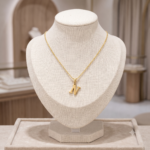 Delicate Initial 'N' Pendant Necklace